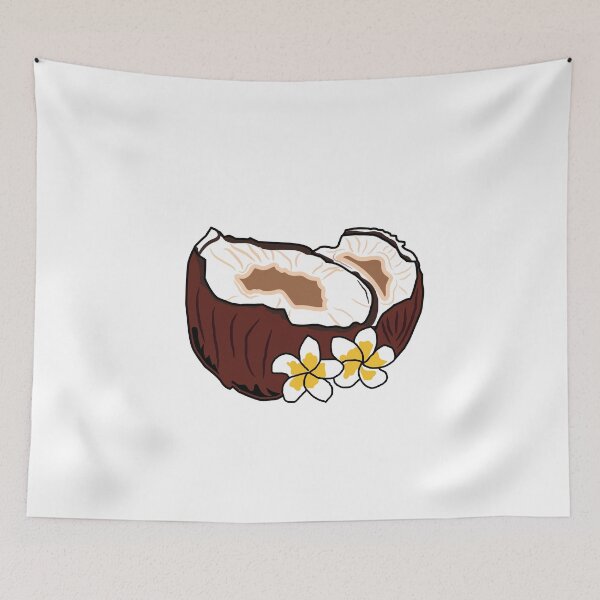 Item preview, Coconut Summer Drink Coconut water With white flower designed and sold by spaceopy.