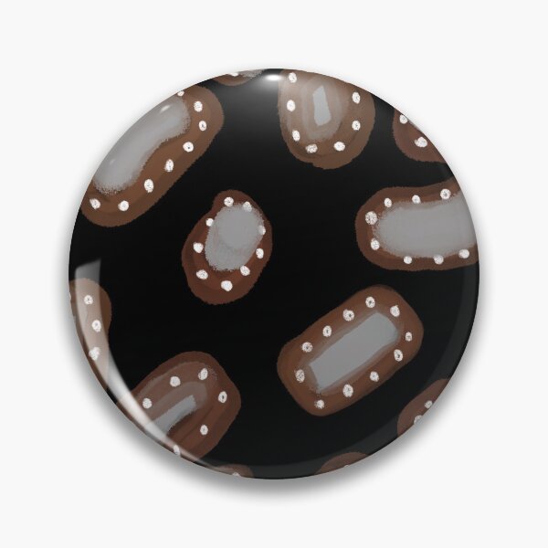 Item preview, Microbe germ brown abstract black seamless pattern designed and sold by Yana Mustafina | Boho Soulful Designs.