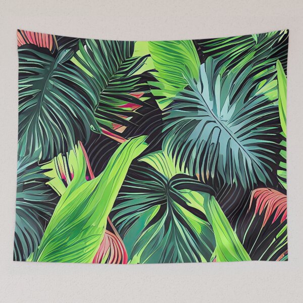 Item preview, Monstera Deliciosa, AI Art, Boho Botanical Art designed and sold by casaai.
