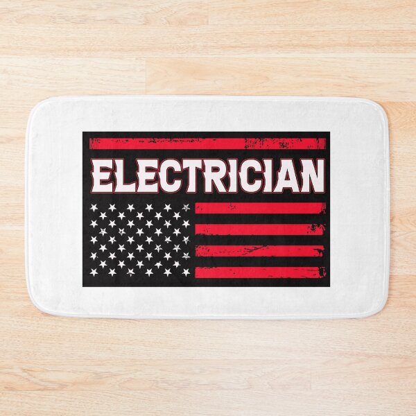 Item preview, Shirt for American Electrician Men Funny, Electric, Limited Edition, Red, Orange, Electrican designed and sold by Impulsshop.