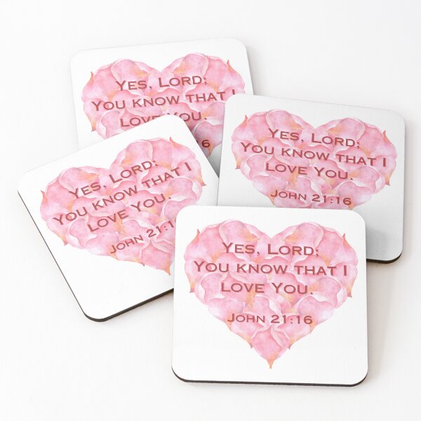 Item preview, John 21:16 - Yes, Lord; You know that I love You designed and sold by FlutterByH.