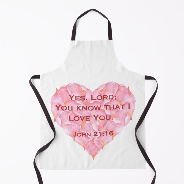 Item preview, John 21:16 - Yes, Lord; You know that I love You designed and sold by FlutterByH.