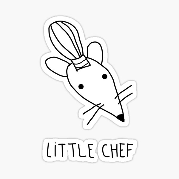 Classic Tiny Chef Sticker