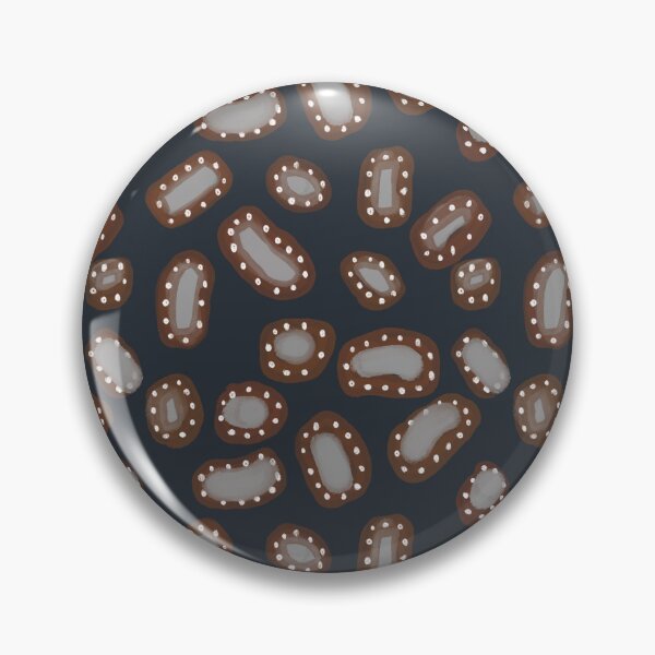 Item preview, Microbe germ brown abstract grey seamless pattern designed and sold by Yana Mustafina | Boho Soulful Designs.