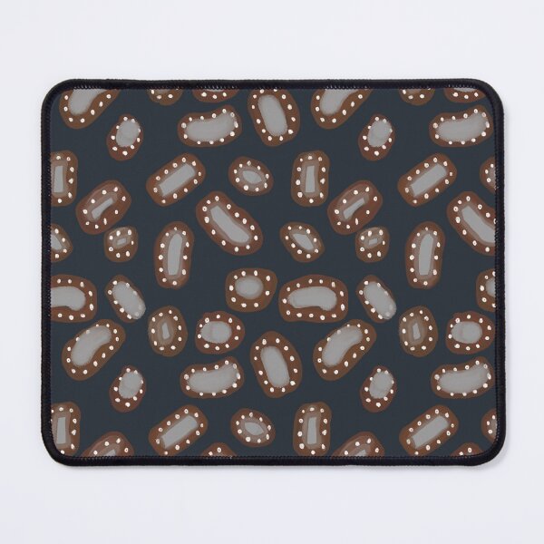 Item preview, Microbe germ brown abstract grey seamless pattern designed and sold by Yana Mustafina | Boho Soulful Designs.