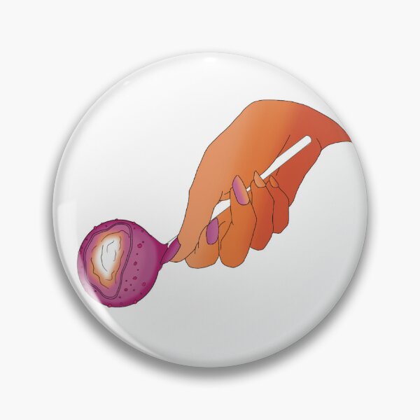 Item preview, Cakepop hand - Lesbian Flag designed and sold by KNchanted.
