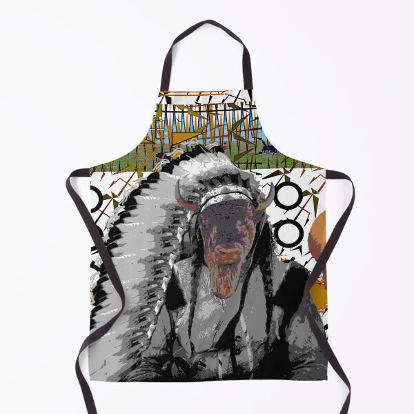 Item preview, Buffalo Warrior#1 designed and sold by moonteesinquah.