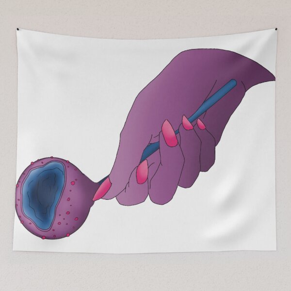 Item preview, Cakepop hand - Bisexual Flag designed and sold by KNchanted.