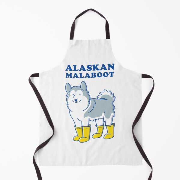 Item preview, Alaskan Malamute wearing boots designed and sold by Wlaurence.