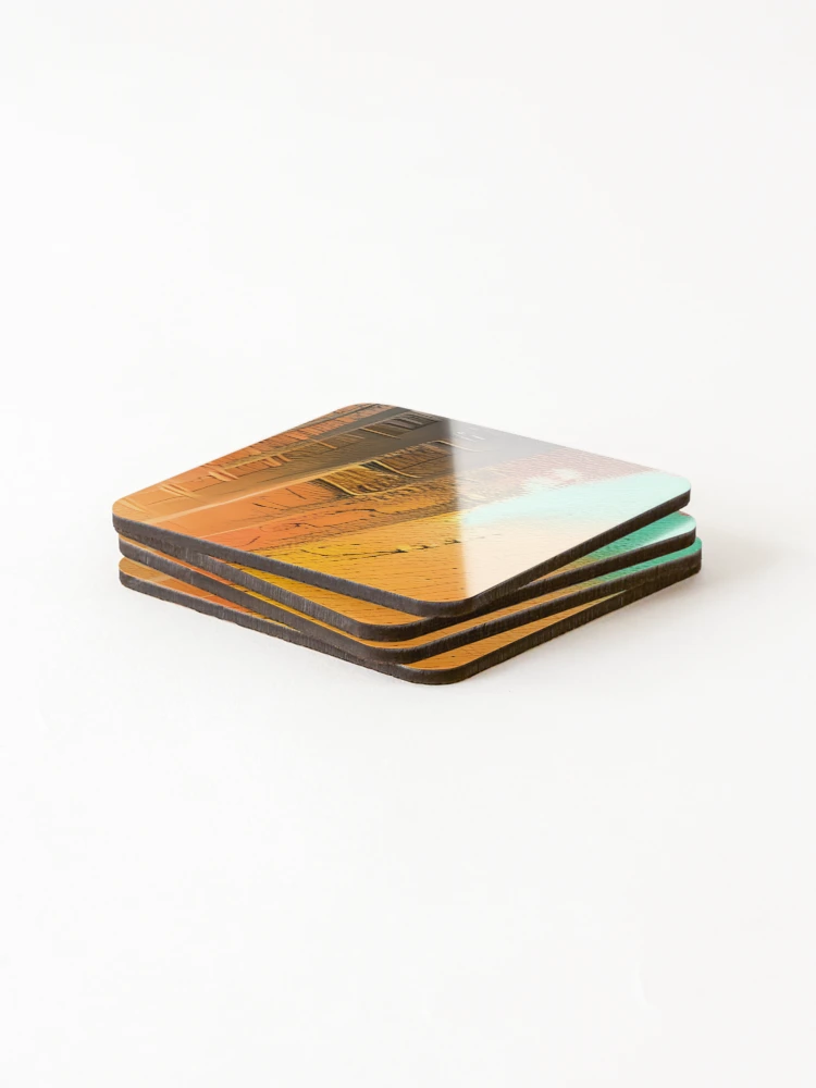 Thumbnail 4 of 5, Coasters (Set of 4), Abstract Textured Design designed and sold by Rell1970.