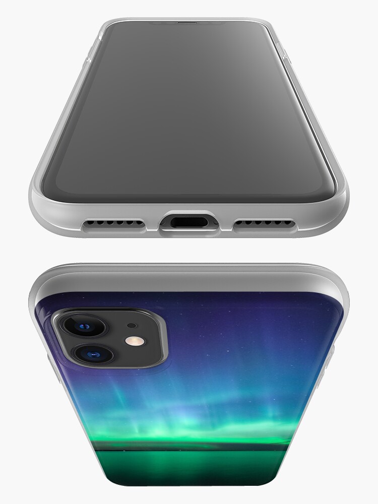Alternate view of Beautiful northern lights iPhone Case & Cover