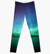 Beautiful northern lights Leggings