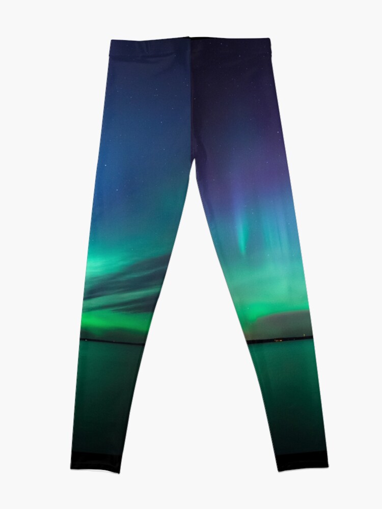 Alternate view of Beautiful northern lights Leggings