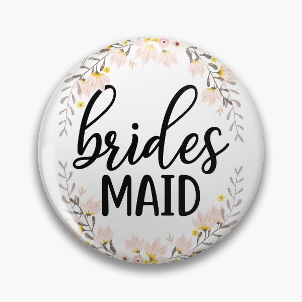 Item preview, Bridesmaid - Pink and Yellow Floral Wreath designed and sold by HugsAndPrints.