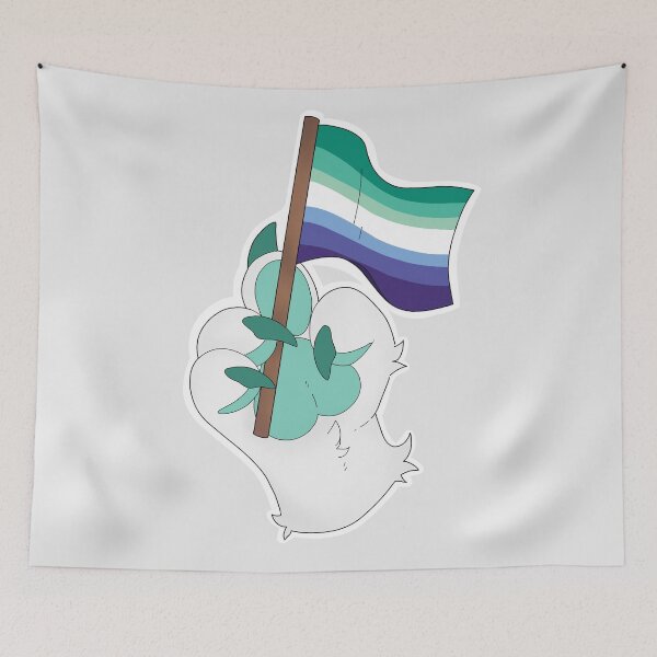Item preview, Pride Paw gay flag designed and sold by Demi Bodt.