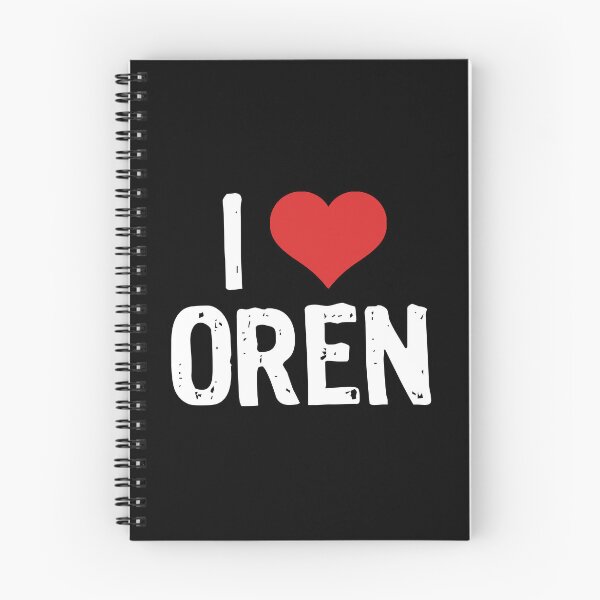 Item preview, I Love Oren designed and sold by The "I Love Everything" Shop.