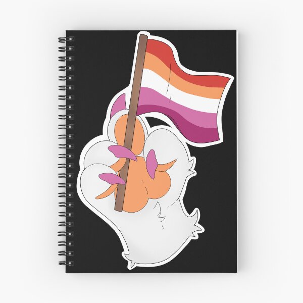Item preview, Pride Paw Lesbian flag designed and sold by Demi Bodt.
