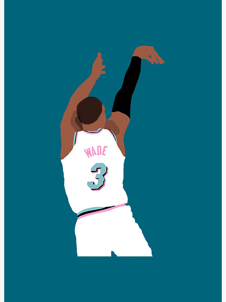 Wade Miami Vice (1) Art Board Print for Sale by minelovekudo