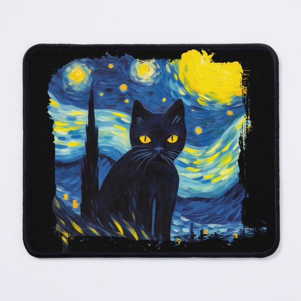 Item preview, Van gogh Style Cat  designed and sold by Vangoholic.
