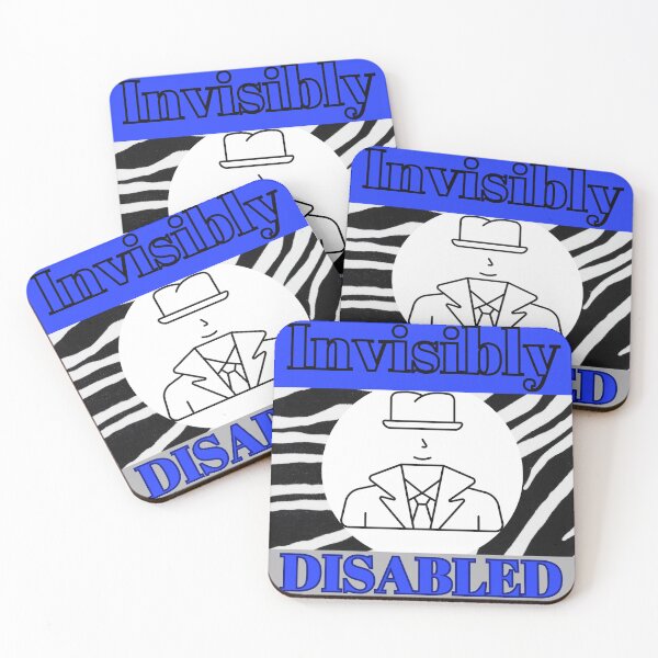 Item preview, Invisibly Disabled  designed and sold by Largerterritory.