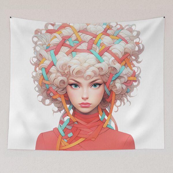 Item preview, Ribbon girl designed and sold by Studio-Gekko.