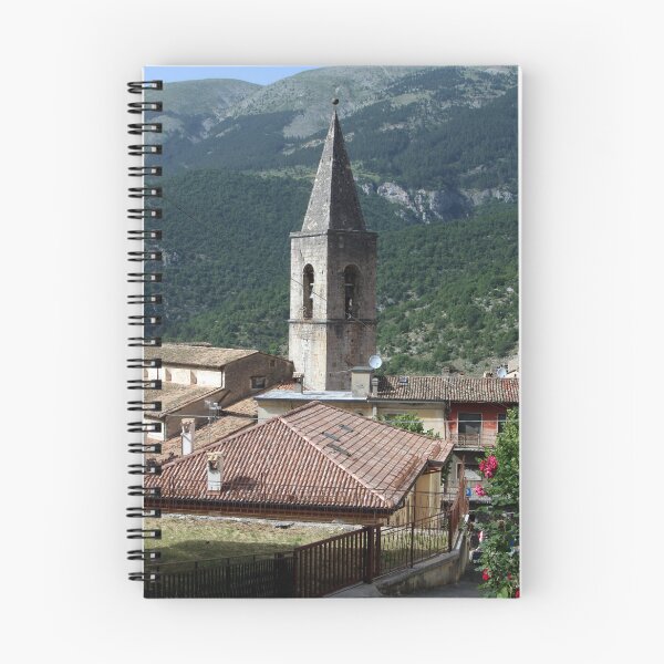 Item preview, The Magnificent View of the Bell Tower of Santa Maria della Valle Church in Scanno designed and sold by EpicVistas.