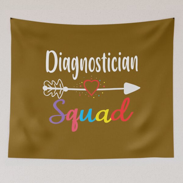 Aperçu de l'œuvre Diagnostician Squad Funny Back To School Teacher Supplies créée et vendue par fqnofamgs48.