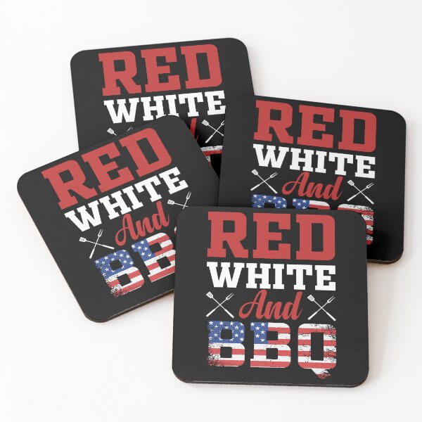 Item preview, Red, White, and BBQ | 4th of July | Memorial Day designed and sold by motivationalsw.