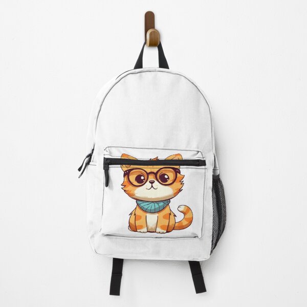 Item preview, Ito, the nerd cute orange cat designed and sold by panoffy.
