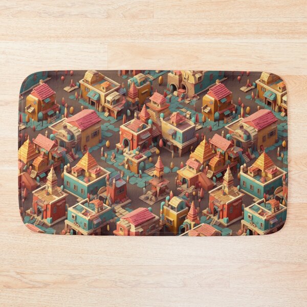 Item preview, My little town in my heart designed and sold by AC1Art.