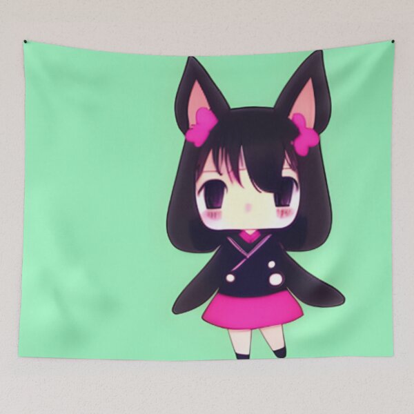 Item preview, Kawaii Anime Kemonomimi Neko Ima designed and sold by OfficeDoodler.