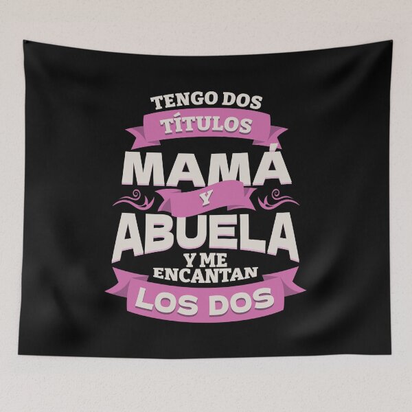 Item preview, Abuelita Y Mama Regalo de Bautizo Para Abuela Quote Art designed and sold by MrEddie10.