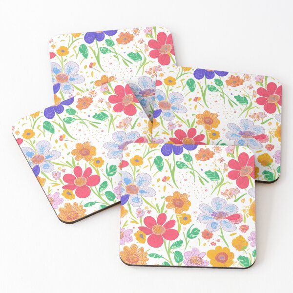 Item preview, Vibrant Meadow Flowers designed and sold by printyai.