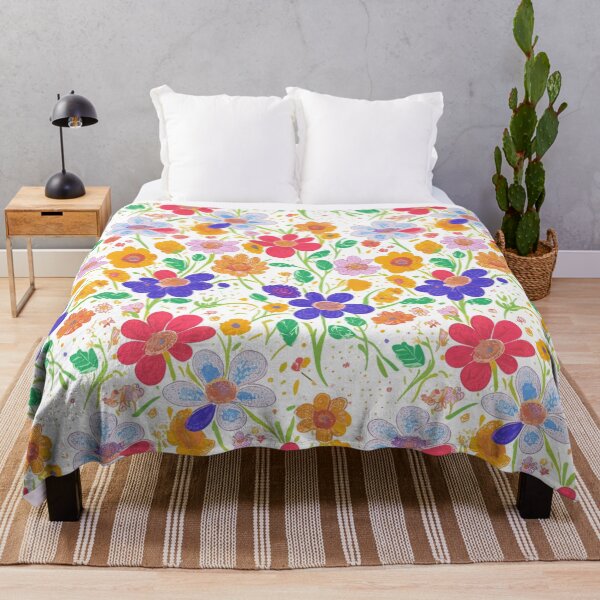 Item preview, Vibrant Meadow Flowers designed and sold by printyai.
