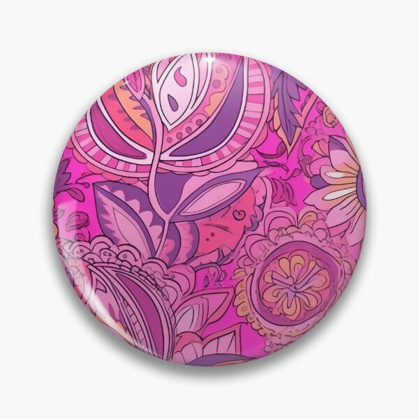 Item preview, A pink henna pattern designed and sold by TogetherDshop.