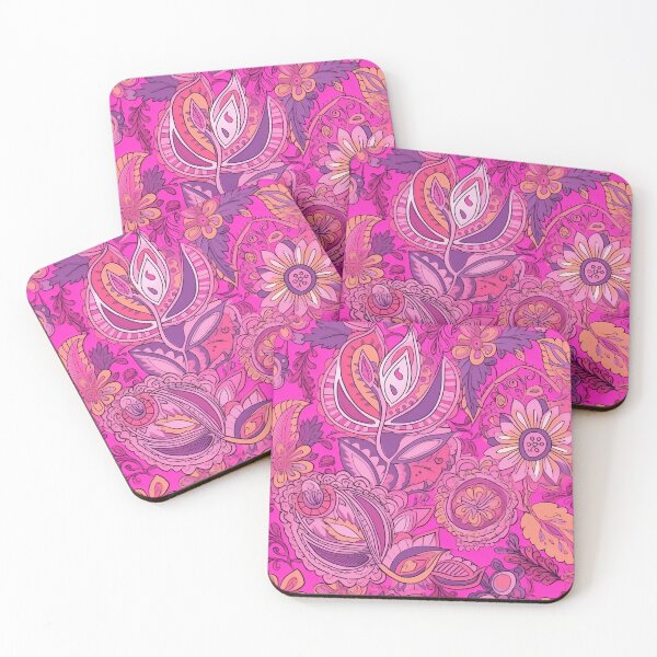Item preview, A pink henna pattern designed and sold by TogetherDshop.