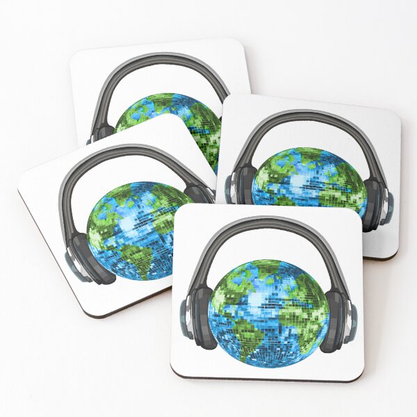 Item preview, Disco Earth Ball with Headphones designed and sold by Deborah Camp.