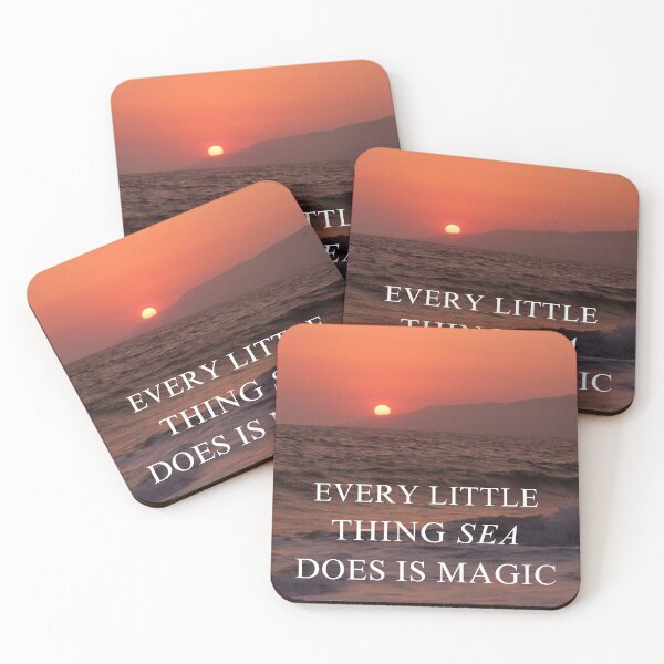 Item preview, Every Little Thing Sea Does Is Magic designed and sold by Loveart60.