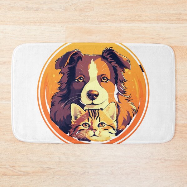 Item preview, Cat & dog  designed and sold by Dominika Bednarska.