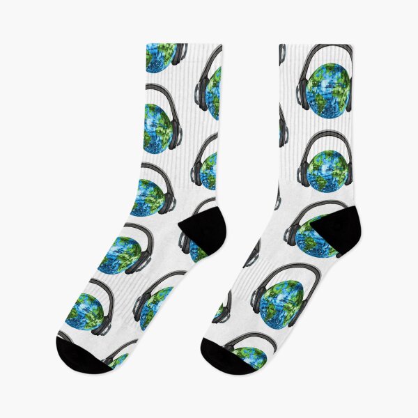 Item preview, Disco Earth Ball with Headphones designed and sold by Deborah Camp.