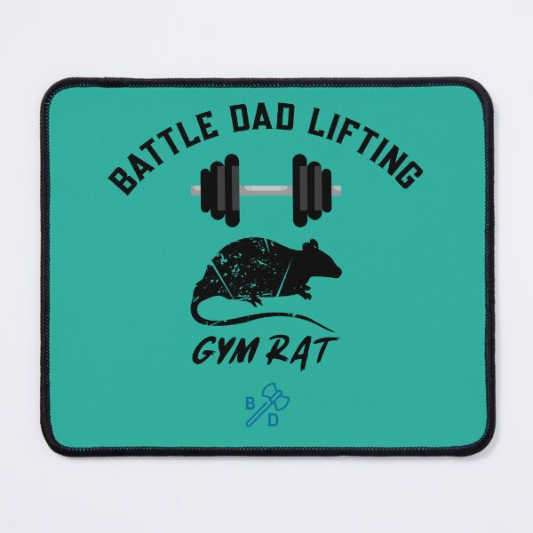 Item preview, Battle Dad Lifting Gym Rat designed and sold by Battle-Dad-Tees.