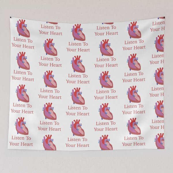 Item preview, Listen to Your Heart designed and sold by peachesandfizz.
