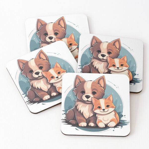 Item preview, Cat & dog  designed and sold by Dominika Bednarska.