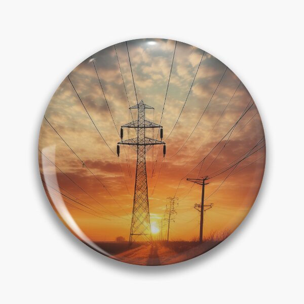 Item preview, Pylons at sunset designed and sold by pinkal.