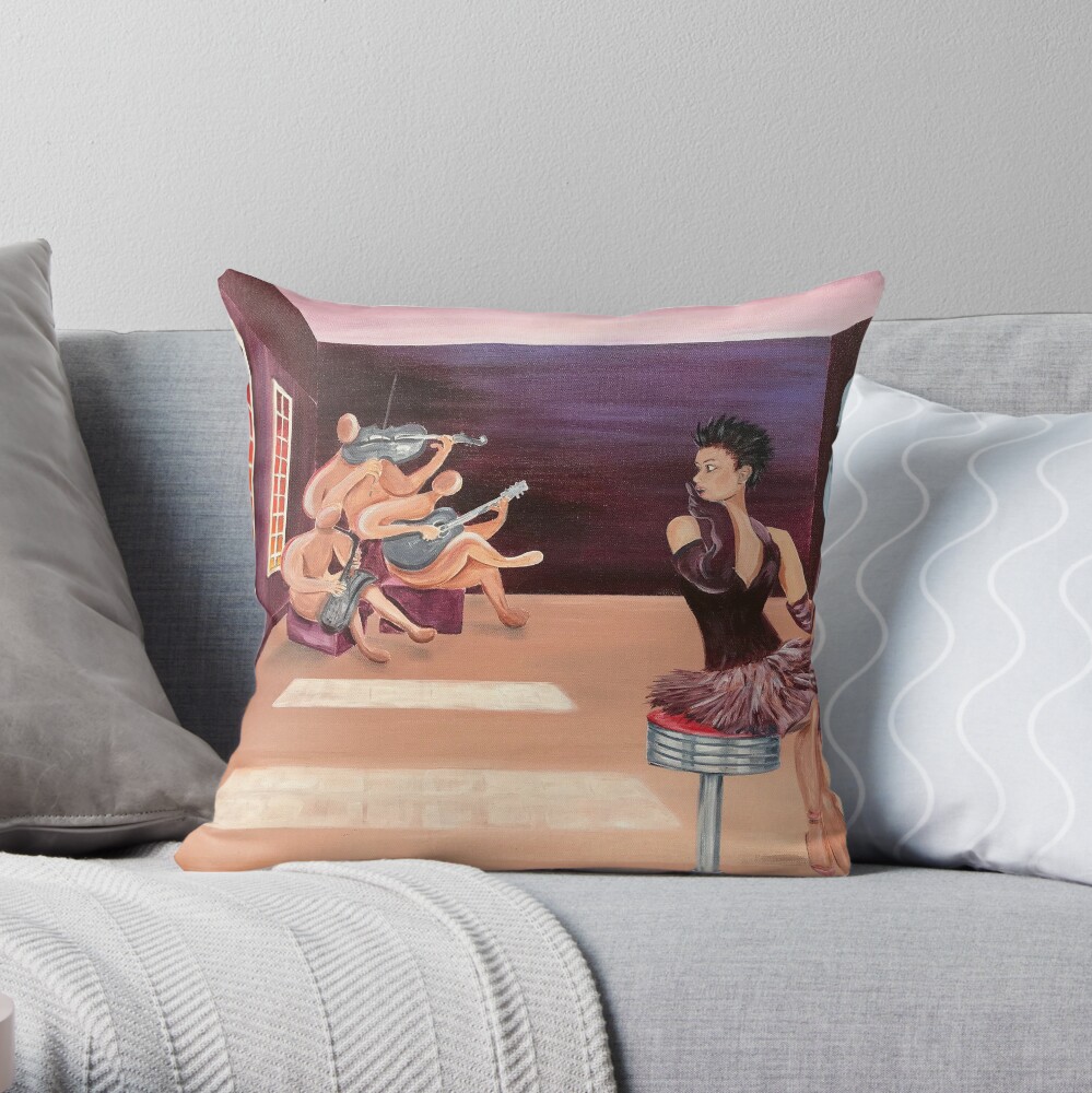 Item preview, Throw Pillow designed and sold by GalleryGiselle.