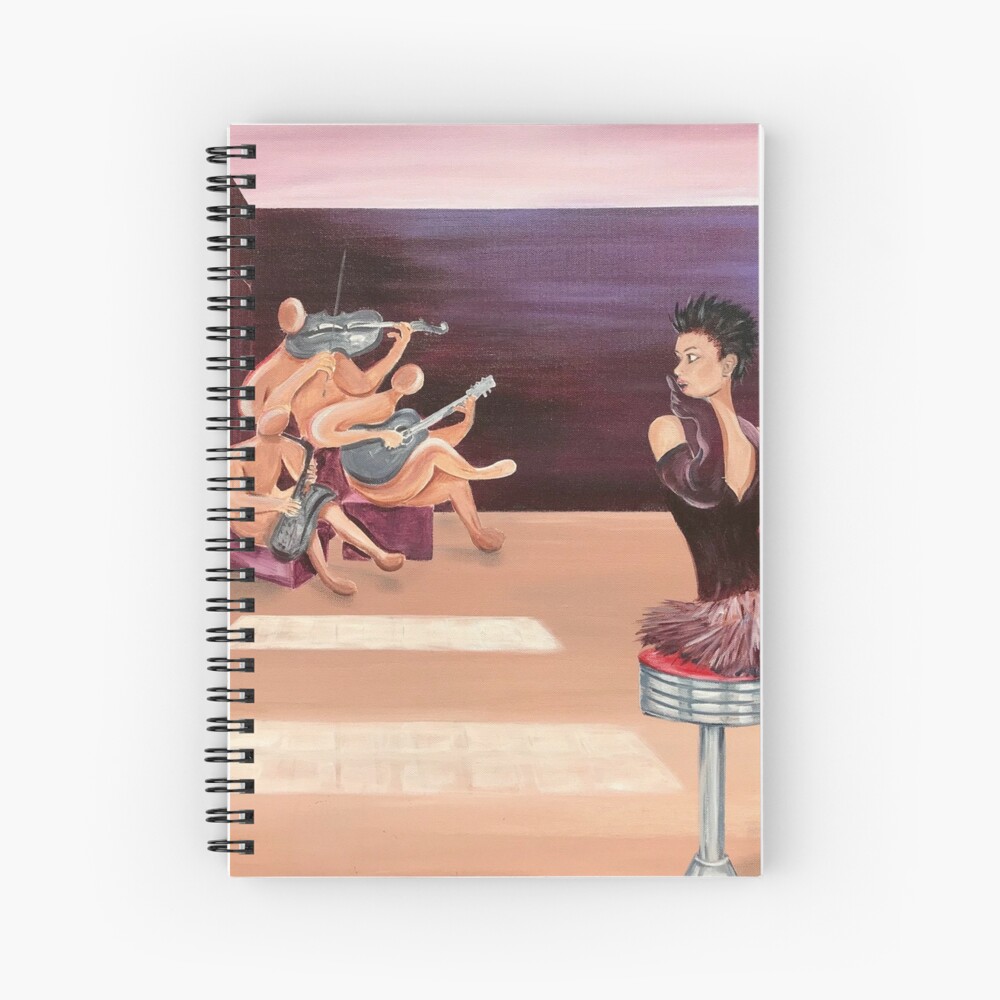 Item preview, Spiral Notebook designed and sold by GalleryGiselle.
