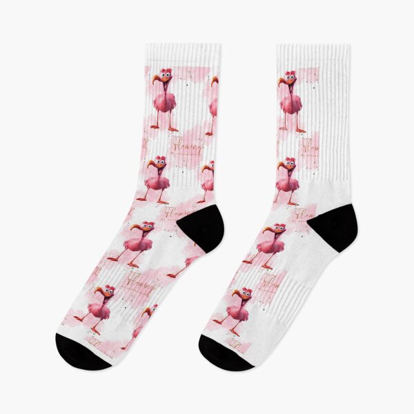 Item preview, Cute Pink Flamingo 'My Second Nature' Trendy Apparel and Accessories designed and sold by Magnuna.