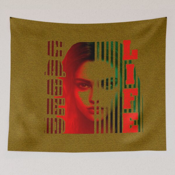 Item preview, A woman's face that expresses the hardships faced in life designed and sold by Bigrow.