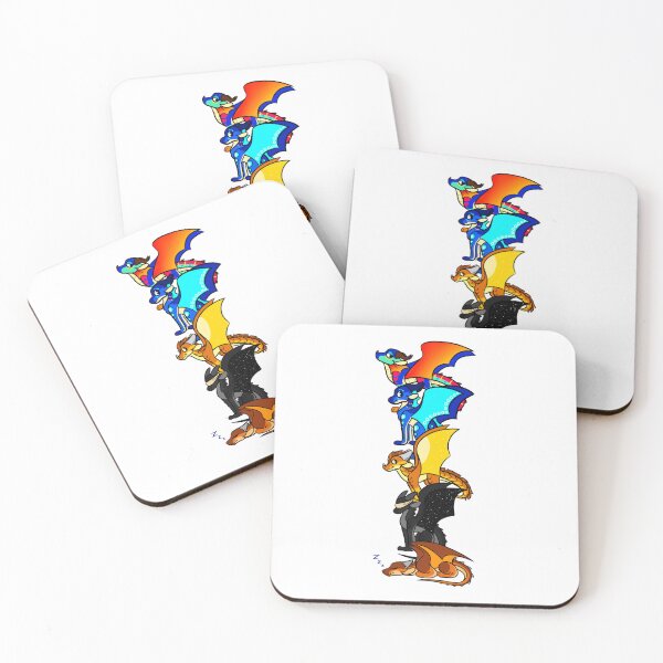 Item preview, The Dragonets from Wings of Fire designed and sold by AJBcreates.