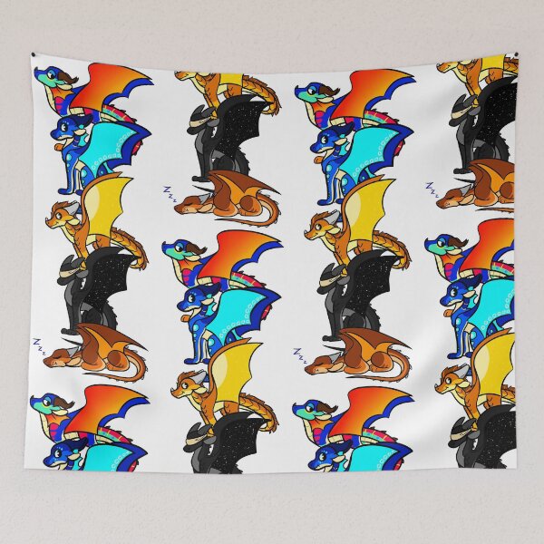 Item preview, The Dragonets from Wings of Fire designed and sold by AJBcreates.